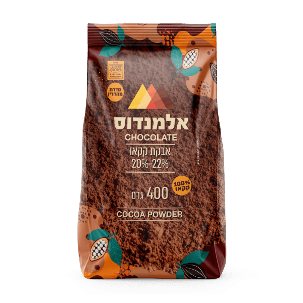 אבקת קקאו 20%-22% 400 גרם